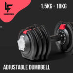 Lockies Fitness Adjustable Dumbbells 12 in 1