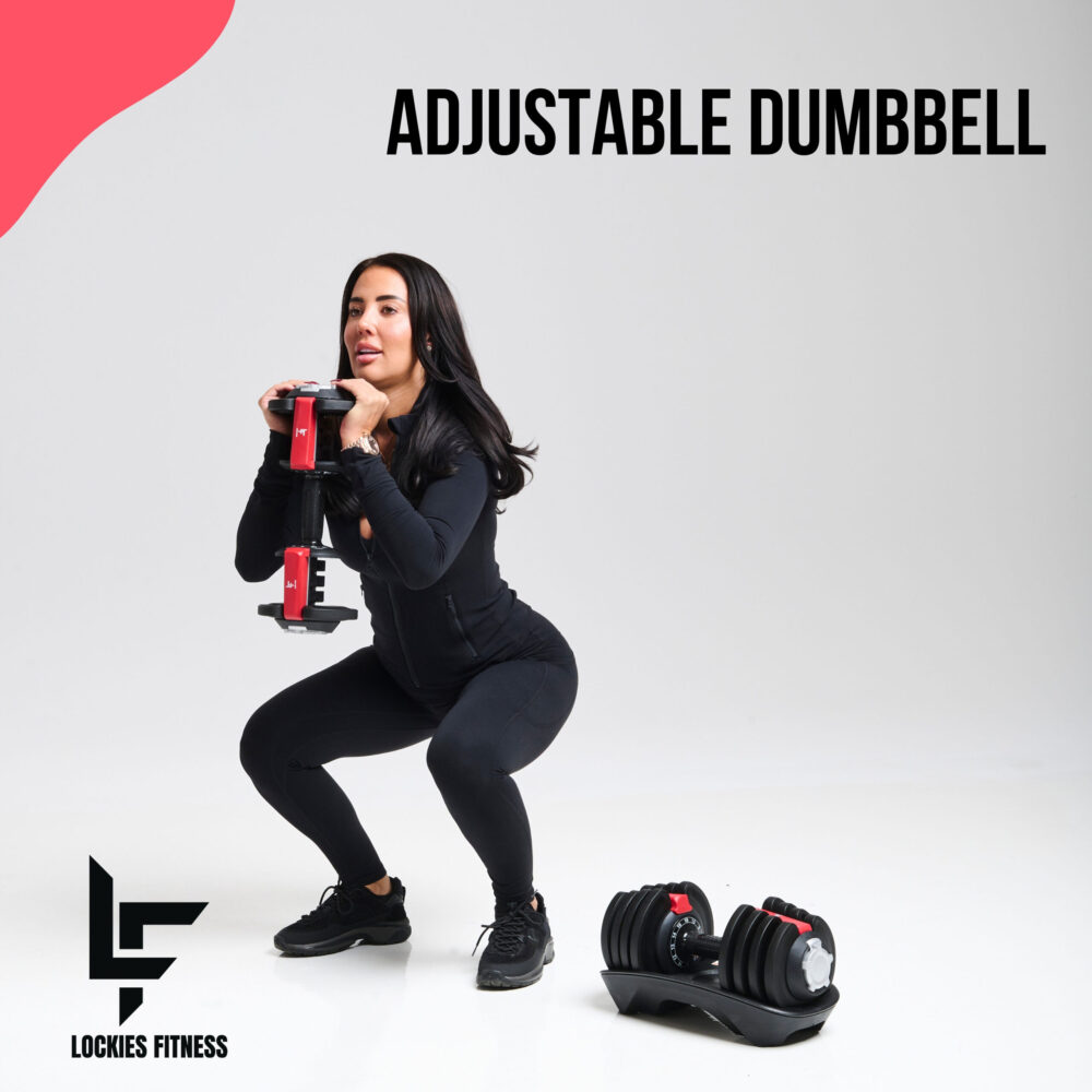 Lockies Fitness Adjustable Dumbbell 12 in 1 - Image 3